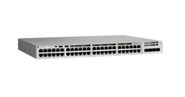 Cisco Catalyst 9200L / Switch / 48 portov (12x mGig + 36x 1G) / 4X 10G SFP+ Uplink / PoE+ / Network Essentials (C9200L-48PXG-4X-E)