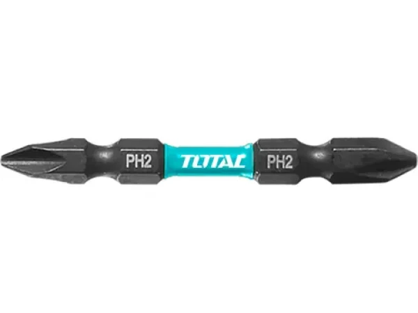 TOTAL-TOOLS Hroty obojstranné PH2+PH2 65mm 10 ks (TACIM16PH233)