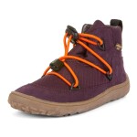 Dievčenská celoročná barefoot obuv TEX TRACK Purple, Froddo, G3110257-6, fialová - 30