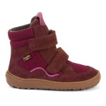 Dievčenské zimné barefoot topánky TEX WINTER TL Bordeaux Froddo G3160247-6T - 28