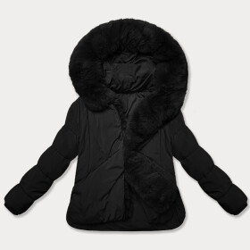 Čierna prechodná puzdrová bunda J Style (16M9179-392) odstíny černé XL (42)