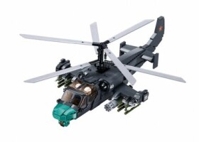 Sluban Model Bricks M38-B1138 Bojový vrtuľník KA-52S