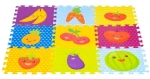 ECOTOYS Penové podlahové puzzle Ovocie