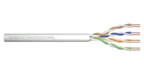 Digitus ASSNET250 sivá / Inštalačný kábel / CAT 6 U/UTP / AWG 23/1 / PVC / 305 m (ACU-4611-305)