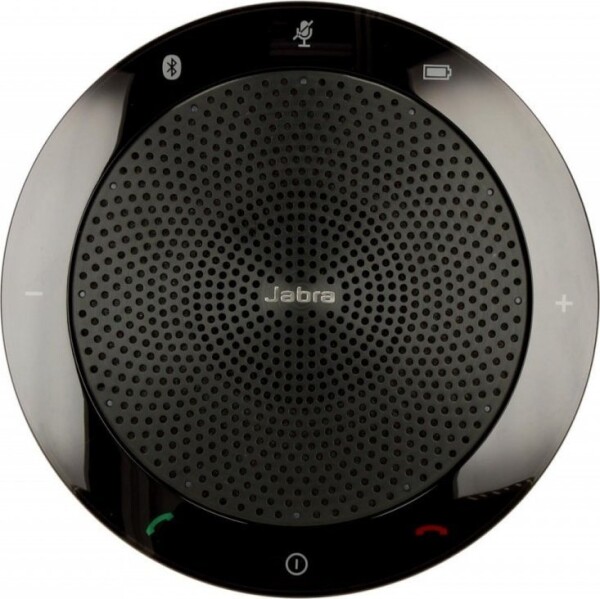 Jabra JABRA SPEAK 510 garsiakalbis, skirtas UC ir amp; BT USB konferencijos sprendimas 360 laipsnių mikrofono prijungimo ir atkūrimo nutildymo ir garsumo mygtukas