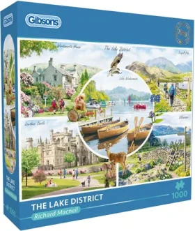GIBSONS Puzzle Jazerná oblasť