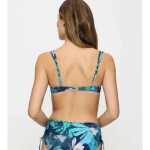Dámska plavková podprsenka Summer Fleur WP - Triumph tmavá kombinace tyrkysové (M025) 038C