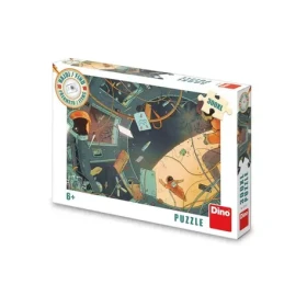 Dino Puzzle Nájdi 10 predmetov Vesmír