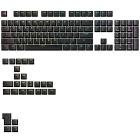 Glorious vymeniteľné klávesy GPBT Backlit (ANSI US) čierna / PBT / 133 ks / ANSI US layout / Cherry MX(+) (GLO-KB-ACC-KC-GPBT-LIT-BLK-US)