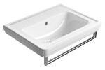 GSI - CLASSIC keramické umývadlo 60x46cm, bez otvoru, biela ExtraGlaze 8731011