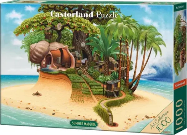 Castorland 105434-2 Puzzle Art Collection: Letné Madeira