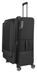 Veľký textilný kufor na kolieskach Travelite Crosslite XL Black