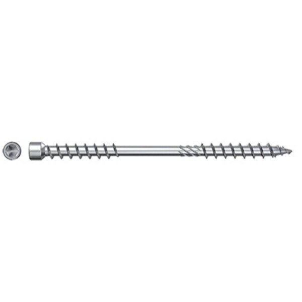 Fischer Fischer Deutschl. 659405 skrutka do dreva 8 mm 435 mm vnútorná korunka šesťhranná, vnútorná hviezdica, TX, Torx, T profil ocel glavanizované zinkom 50; 659405