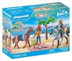 Playmobil® Horses of Waterfall 71470 Jazda na koni s Ameliou a Benom na pláži