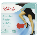 Pančuchové nohavice s podporným efektom ABSOLUT RESIST VITAL 20 DEN - BELLINDA - čierna L