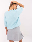 Jumper MI SW 2103.07 svetlo modrý jedna velikost