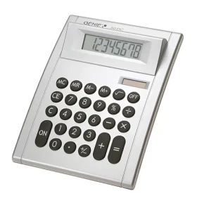 Genie 50DC strieborná / Kalkulačka / 8miestna / Solárne a batériové napájanie (10932)
