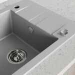 Kuchinox - SHIRE granitový drez 1-kom s odkvapkávačom SBS_513Y