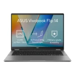 Asus Vivobook 14 Flip šedá (TP3407SA-OLED147WZ) / Konvertibilný notebook / 14" WUXGA OLED T / Intel Core Ultra 7 256V (TP3407SA-OLED147WZ)