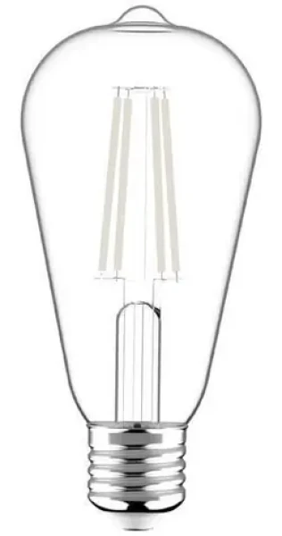 Avide AWLFST64WW-8.5W / LED žiarovka / Filament ST64 / E27 / 2700K teplá biela / 1055 lm (AWLFST64WW-8.5W)