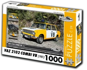 RETRO-AUTA Puzzle č. 29 Väz 2102 Combi VB (1981)