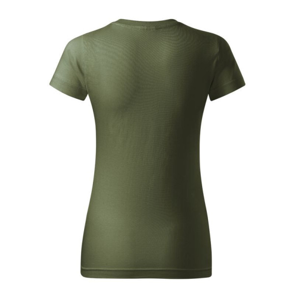 Dámske tričko Basic MLI-13409 Khaki green Malfini khaki-tm.Zelená