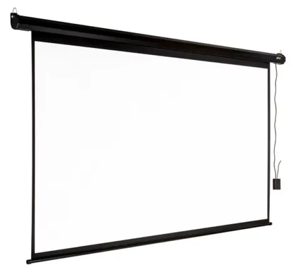 AVELI Elektrické projekčné plátno 100" 221x125 cm / Plátno / elektrické / 16:9 / diaľkové ovládanie / čierny tubus (XRT-00175B)