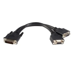 StarTech DMS-59 na 2x VGA čierna / Redukcia / 0,2 m (DMSVGAVGA1)