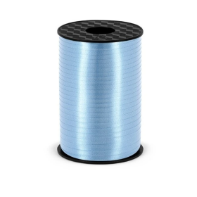 Stuha nebesky modrá 5 mm/225 m - PartyDeco - PartyDeco