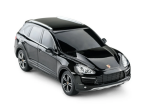 RASTAR Auto na diaľkové ovládanie R/C Porsche Cayenne Turbo 1:24 Rastar čierne