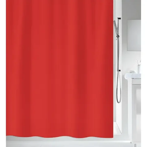 SPIRELLA Sprchový záves Primo bordó / 120 x 200 cm / polyester