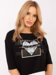 Blúzka CLM BZ 0012.94 čierna XL