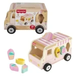 Mattel Fisher Price drevená vkladačka zmrzlinárske auto