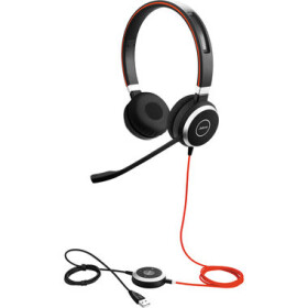 Jabra Evolve 40 UC Stereo / Pre callcentrá / Mikrofón / Busylight / Bez certifikácie / USB amp; 3.5mm jack (6399-829-209)