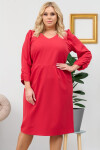 šaty plus size model 184900 Karko 46