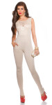 Sexy KouCla jumpsuit with Sexy lace decollete