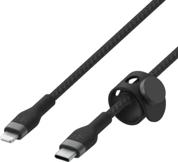 Belkin CAA011BT3MBK čierna / Kábel USB-C na Lightning / 3 m (CAA011BT3MBK)