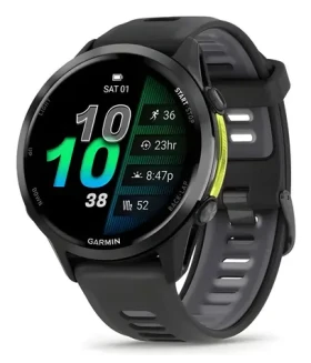Garmin Forerunner 970 Carbon Grey 47mm Android / Chytré hodinky / 1.4 "AMOLED / GPS / Wi-Fi / 5 ATM (010-02969-10)