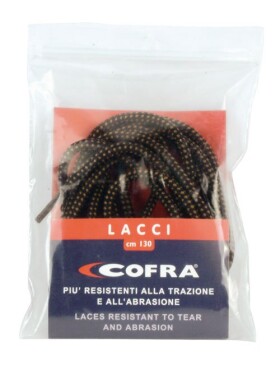 Šnúrky do topánok Cofra KNOT Farba: Hnedá, Dĺžka: 90 cm