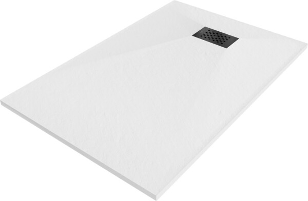 MEXEN/S - Hugo sprchová vanička SMC 130x90, biela, krytka čierna 42109013-B