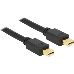 Delock kábel Mini DisplayPort Mini DisplayPort čierna