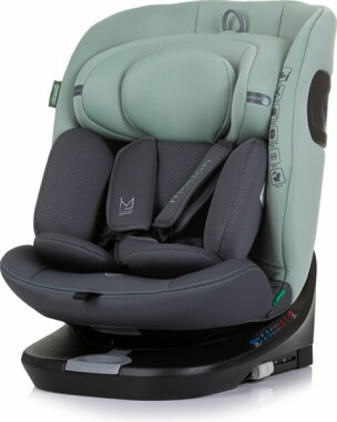 CHIPOLINO Motion i-Size 40-150cm Isofix 360 Pastel Green / autosedačka / (0-36 kg | 40 - 150 cm) (159957)