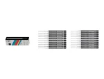 PARKER Quinkflow Large-Capacity guličkové pero náhradná náplň čierna (2168602)