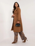 Dámsky kabát TW EN BI 2209.71P Brown camel - Och Bella L velbloudí