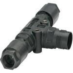 Phoenix Contact QPD T 4PE 2X9-16 BK 1405404 rozvádzač pre guľatý faston, 1 ks; 1405404