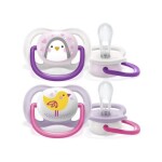 Philips AVENT Cumlík Ultra air zvieratko 6-18m dievča 2 ks