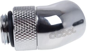 Alphacool Złączka kątowa 45°, obrotowa, 1/4", chróm (17247)