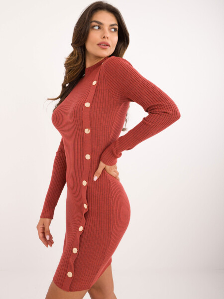 Šaty AT SK 2345 2.32 tmavo oranžová L/XL