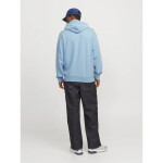 Jack&Jones pánska mikina JJESTAR BASIC SWEAT HOOD NOOS 12257852 CHAMBRAY BLUE L