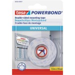 Tesa UNIVERSAL 58565-00001-00 montážna páska tesa® POWERBOND biela (d x š) 1.5 m x 19 mm 1 ks; 58565-00001-00